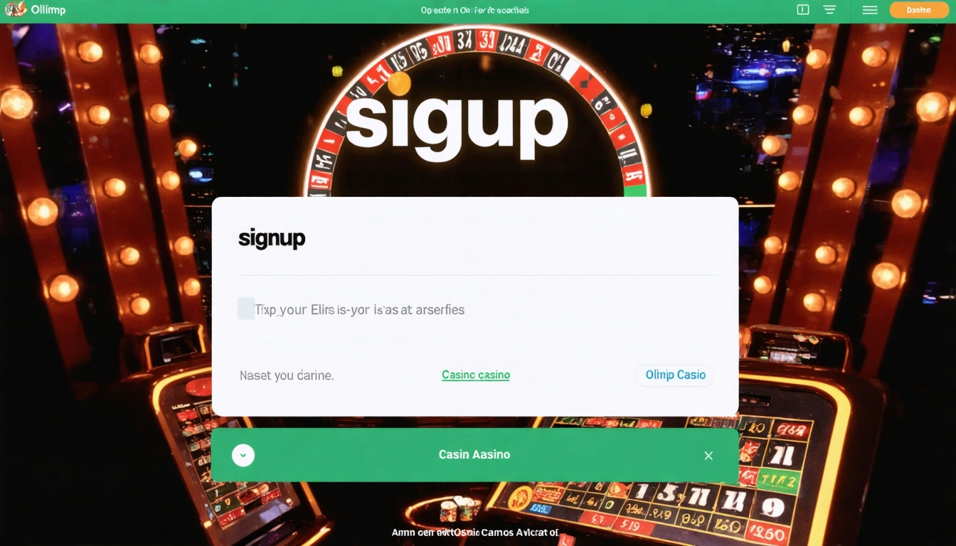 signup Olimp Casino